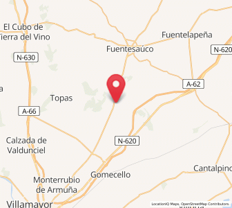 Map of Aldeanueva de Figueroa, Castille and León