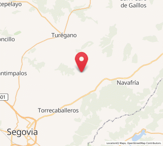 Map of Aldeasaz, Castille and León