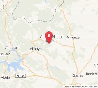 Map of Aldehuela del Rincón, Castille and León