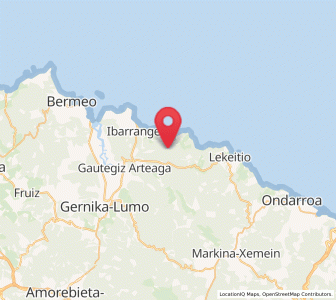 Map of Alloa, Basque Country