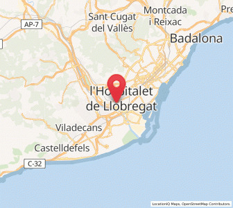 Map of Almeda i Can Mercader, Catalonia