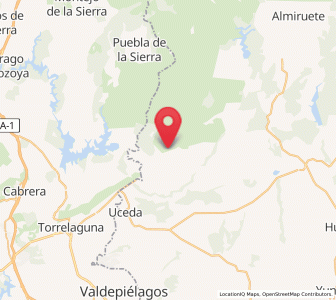 Map of Alpedrete de la Sierra, Castille-La Mancha