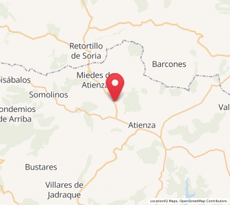 Map of Alpedroches, Castille-La Mancha
