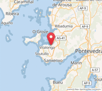 Map of Altamira, Galicia