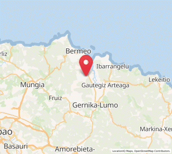 Map of Altamira, Basque Country