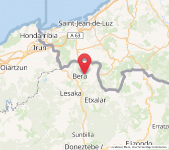 Map of Altzate, Navarre