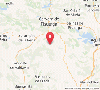 Map of Amayuelas de Ojeda, Castille and León