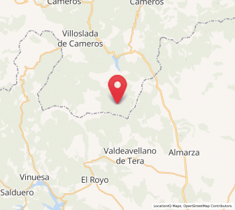 Map of Amer, La Rioja