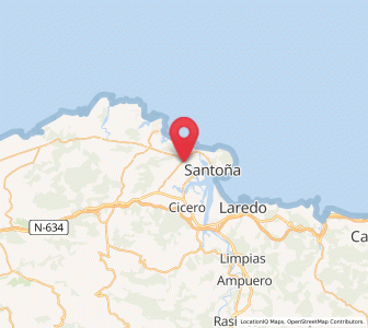 Map of Ancillo, Cantabria