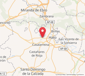 Map of Anguciana, La Rioja