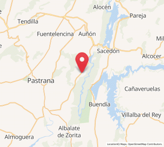 Map of Anguix, Castille-La Mancha