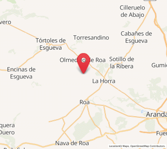 Map of Anguix, Castille and León