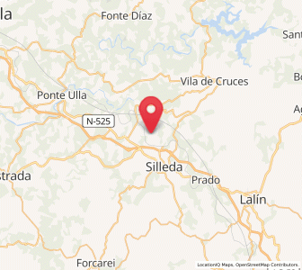 Map of Ansemil, Galicia