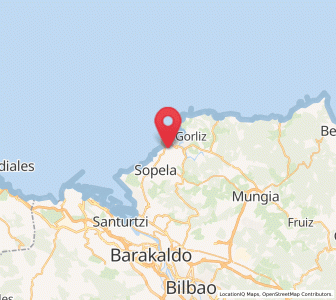 Map of Aranbaltza, Basque Country