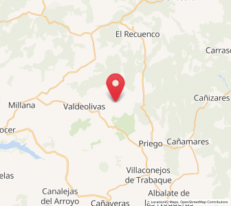 Map of Arandilla del Arroyo, Castille-La Mancha