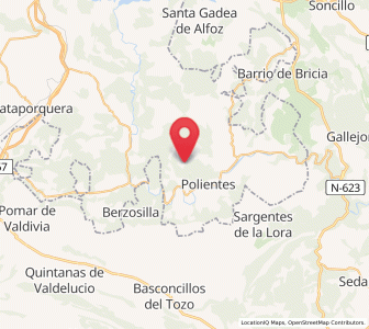 Map of Arantiones, Cantabria