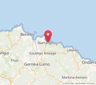 Map of Arboliz, Basque Country
