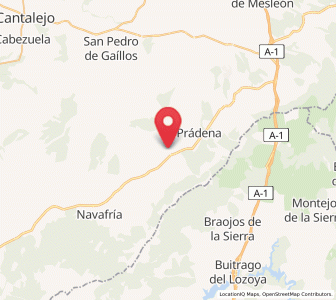 Map of Arconcillos, Castille and León