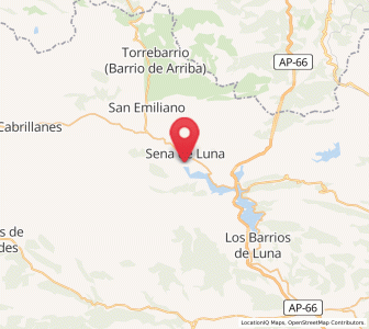 Map of Arévalo, Castille and León