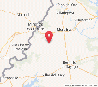 Map of Argañín, Castille and León