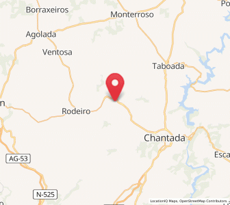 Map of Argozón, Galicia