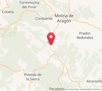 Map of Arias, Castille-La Mancha