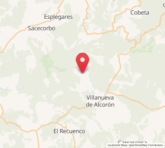 Map of Armallones, Castille-La Mancha
