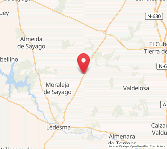 Map of Armesnal, Castille and León