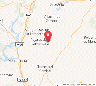 Map of Arquillinos, Castille and León