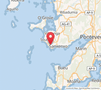 Map of Arra, Galicia