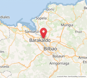 Map of Arriaga, Basque Country