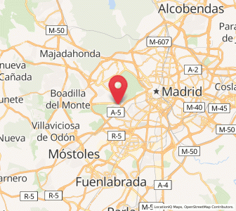 Map of Arroyo Meaques, Madrid