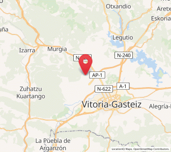 Map of Artatza Foronda, Basque Country
