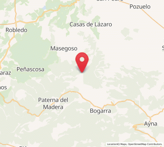 Map of Arteaga, Castille-La Mancha