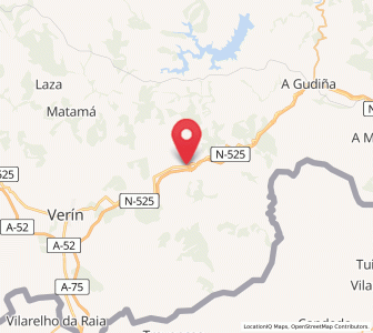 Map of As Ferreiras, Galicia