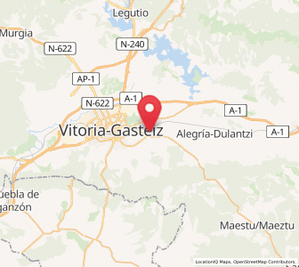 Map of Askartza, Basque Country