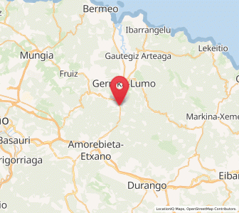 Map of Astelarra, Basque Country