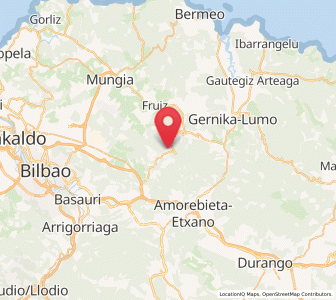 Map of Astoreka, Basque Country