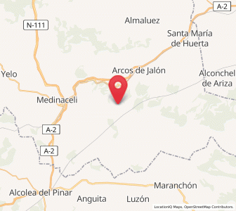 Map of Avenales, Castille and León