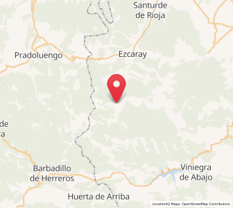 Map of Ayabarrena, La Rioja