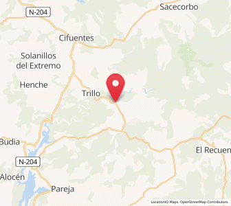 Map of Azañón, Castille-La Mancha