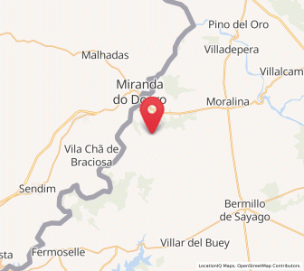 Map of Badilla, Castille and León