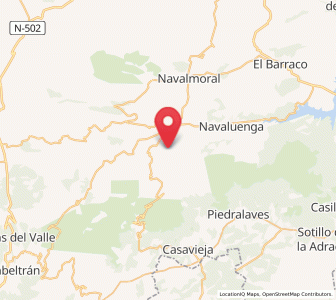 Map of Bajondillo, Castille and León