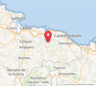 Map of Balbacienta, Cantabria