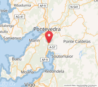Map of Balseiro, Galicia