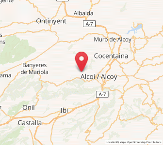 Map of Baradello 