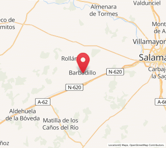 Map of Barbadillo, Castille and León