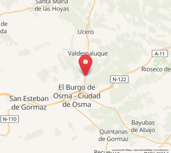 Map of Barcebalejo, Castille and León