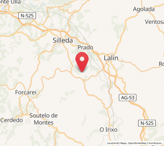 Map of Barcia, Galicia
