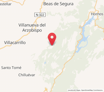 Map of Bardazoso, Andalusia